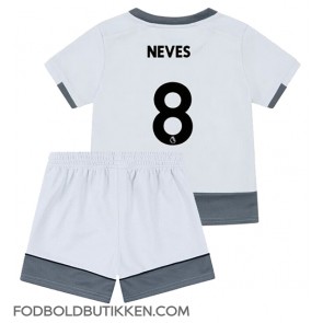 Wolves Ruben Neves #8 Tredjetrøje Børn 2022-23 Kortærmet (+ Korte bukser)